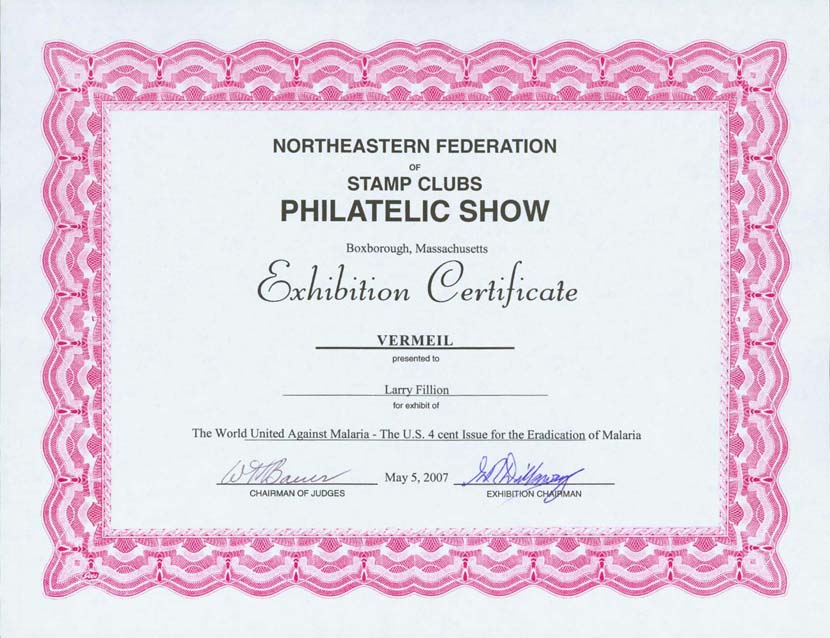 Malaria Philatelists International