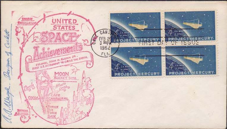 US 1193 FDC Signed Weigel